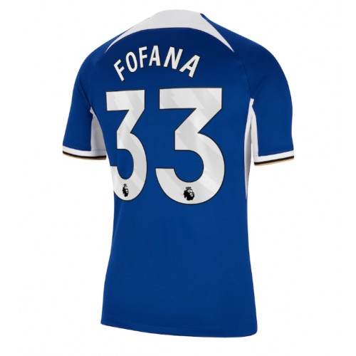 Chelsea Wesley Fofana #33 Hemmatröja 2023-24 Kortärmad